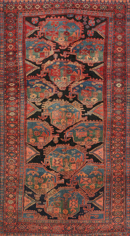 Machine Washable Traditional Sienna Brown Rug, wshtr2541