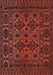 Traditional Crimson Red Persian Rug, tr2542