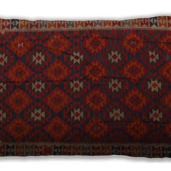 Traditional Classic Rectangular Dark Brown Lumbar Throw Pillow, 13 inch by 19 inch, lbtr2545
