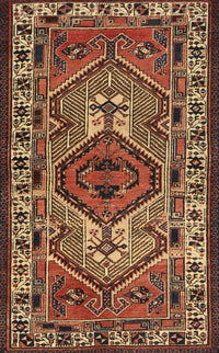 Machine Washable Traditional Bronze Brown Rug, wshtr2546