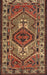 Machine Washable Traditional Bronze Brown Rug, wshtr2546