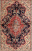 Traditional Red Medallion Rug, tr2547