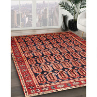 Traditional Rust Pink Persian Rug, tr254