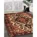 Machine Washable Traditional Bronze Brown Rug in a Family Room, wshtr2550