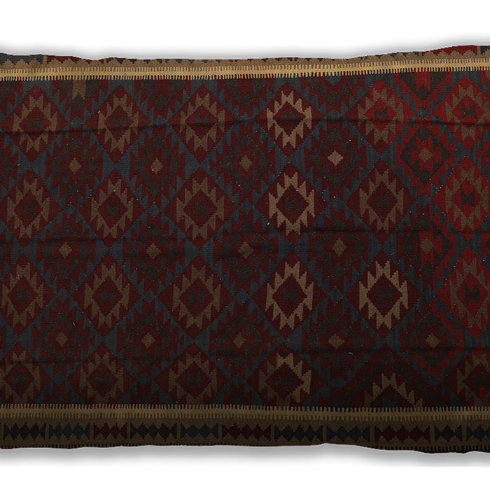 Traditional Classic Rectangular Dark Brown Lumbar Throw Pillow, 13 inch by 19 inch, lbtr2551