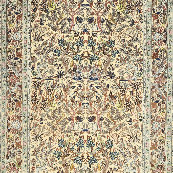 Machine Washable Traditional Brown Rug, wshtr2552