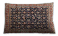 Traditional Classic Rectangular Bakers Brown Lumbar Throw Pillow, 13 inch by 19 inch, lbtr2556