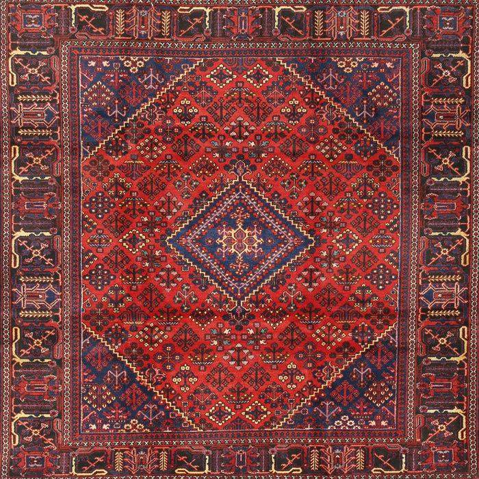 Square Traditional Brown Persian Rug, tr2559