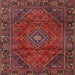 Square Traditional Brown Persian Rug, tr2559