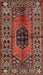 Traditional Saffron Red Persian Rug, tr2562