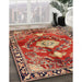 Machine Washable Traditional Sand Brown Rug in a Family Room, wshtr2565