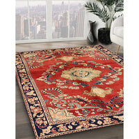 Traditional Sand Brown Persian Rug, tr2565