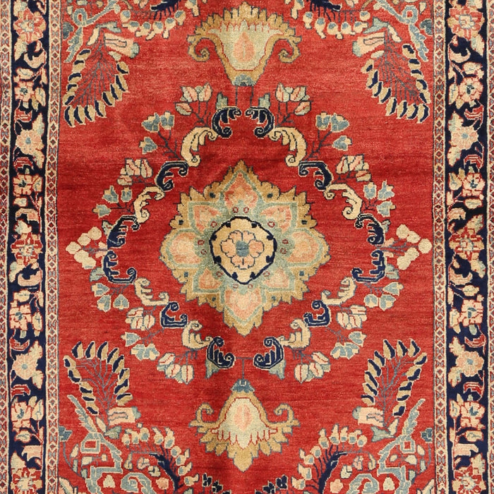 Traditional Sand Brown Persian Rug, tr2565