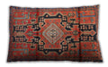 Traditional Classic Rectangular Orange Salmon Pink Lumbar Throw Pillow, 13 inch by 19 inch, lbtr2568