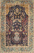 Traditional Dark Brown Animal Rug, tr2569