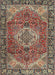 Machine Washable Traditional DarkKhaki Green Rug, wshtr2570