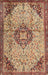 Traditional Sandy Brown Medallion Rug, tr2574