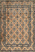 Machine Washable Traditional Dark Brown Rug, wshtr2576