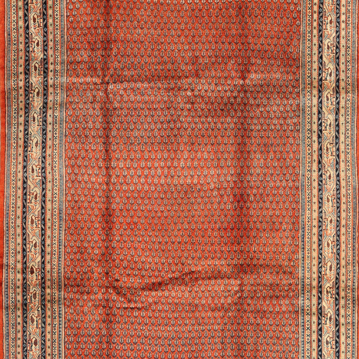 Machine Washable Traditional Peru Brown Rug, wshtr2584