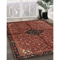 Traditional Saffron Red Persian Rug, tr2588