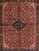 Traditional Saffron Red Persian Rug, tr2588