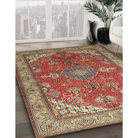 Traditional Red Medallion Rug, tr258