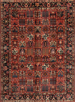 Machine Washable Traditional Sienna Brown Rug, wshtr2591