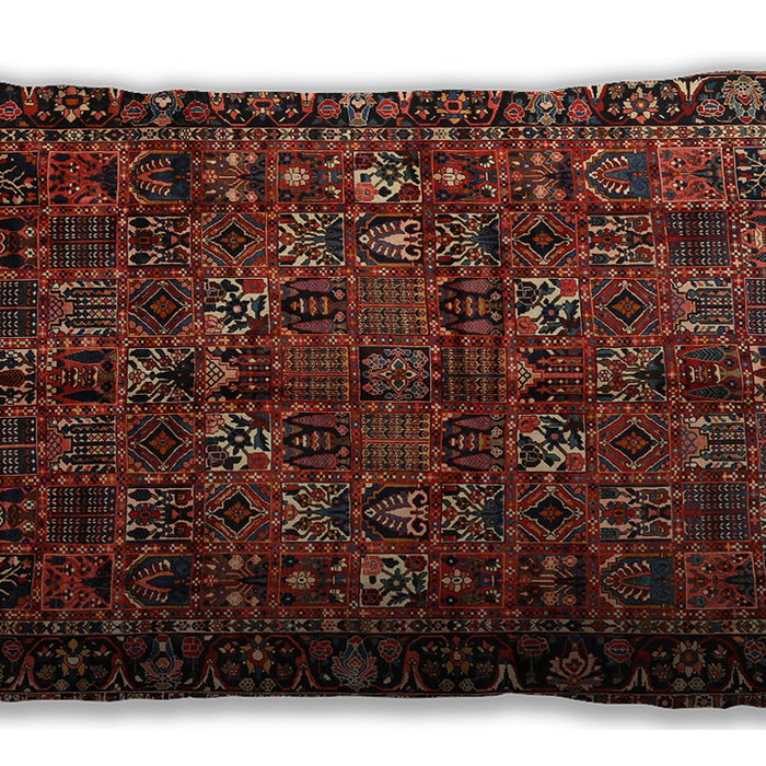 Traditional Classic Rectangular Sienna Brown Lumbar Throw Pillow, 13 inch by 19 inch, lbtr2591