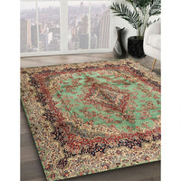 Traditional Chestnut Brown Persian Rug, tr2592