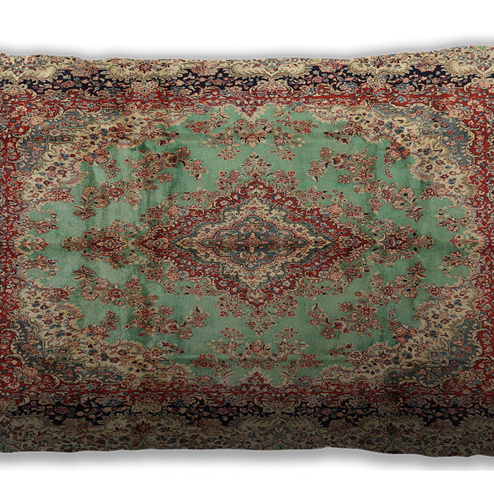 Traditional Classic Rectangular Chestnut Brown Lumbar Throw Pillow, 13 inch by 19 inch, lbtr2592