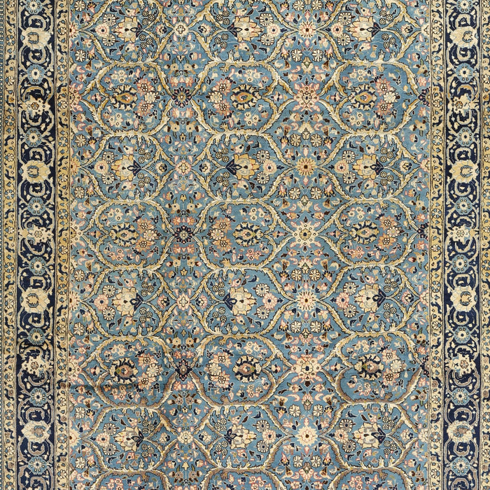 Traditional Sage Green Persian Rug, tr2598
