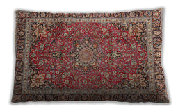 Traditional Classic Rectangular Camel Brown Lumbar Throw Pillow, 13 inch by 19 inch, lbtr2604