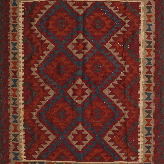 Machine Washable Traditional Dark Sienna Brown Rug, wshtr2605