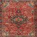 Square Traditional Red Persian Rug, tr2606