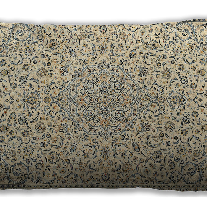 Traditional Classic Rectangular Khaki Gold Lumbar Throw Pillow, 13 inch by 19 inch, lbtr2607