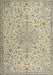 Traditional Khaki Gold Persian Rug, tr2607