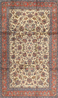 Machine Washable Traditional Chestnut Brown Rug, wshtr2609