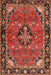 Traditional Rust Pink Persian Rug, tr2615