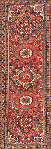 Machine Washable Traditional Peru Brown Rug, wshtr2616