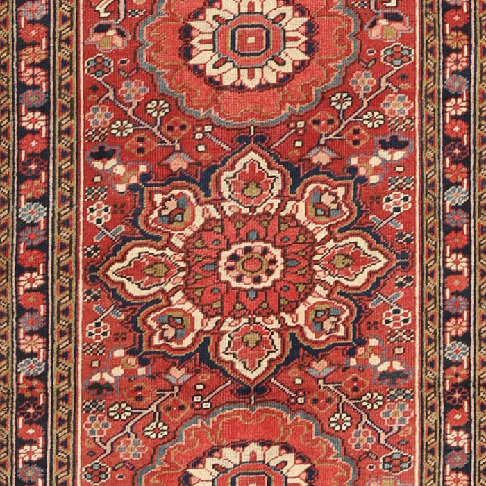 Machine Washable Traditional Peru Brown Rug, wshtr2616