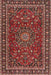 Traditional Rust Pink Persian Rug, tr2618