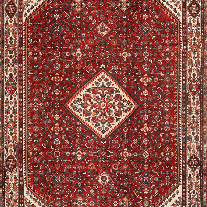 Machine Washable Traditional Orange Salmon Pink Rug, wshtr2621