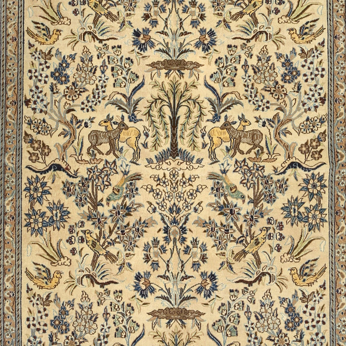 Machine Washable Traditional Brown Rug, wshtr2622