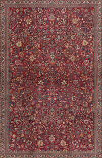 Machine Washable Traditional Dark Almond Brown Rug, wshtr2623