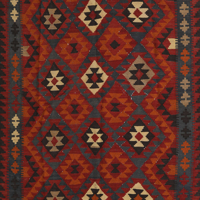 Traditional Dark Brown Southwestern Rug, tr2624