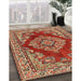 Machine Washable Traditional Sand Brown Rug in a Family Room, wshtr2626