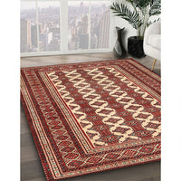 Traditional Tangerine Pink Persian Rug, tr2628