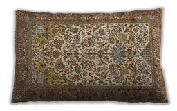 Traditional Classic Rectangular Sangria Brown Lumbar Throw Pillow, 13 inch by 19 inch, lbtr2630