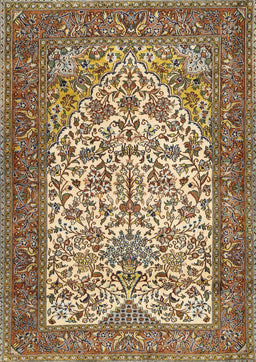 Machine Washable Traditional Sangria Brown Rug, wshtr2630