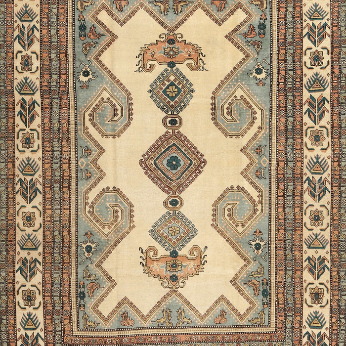 Traditional Dark Sienna Brown Persian Rug, tr2633